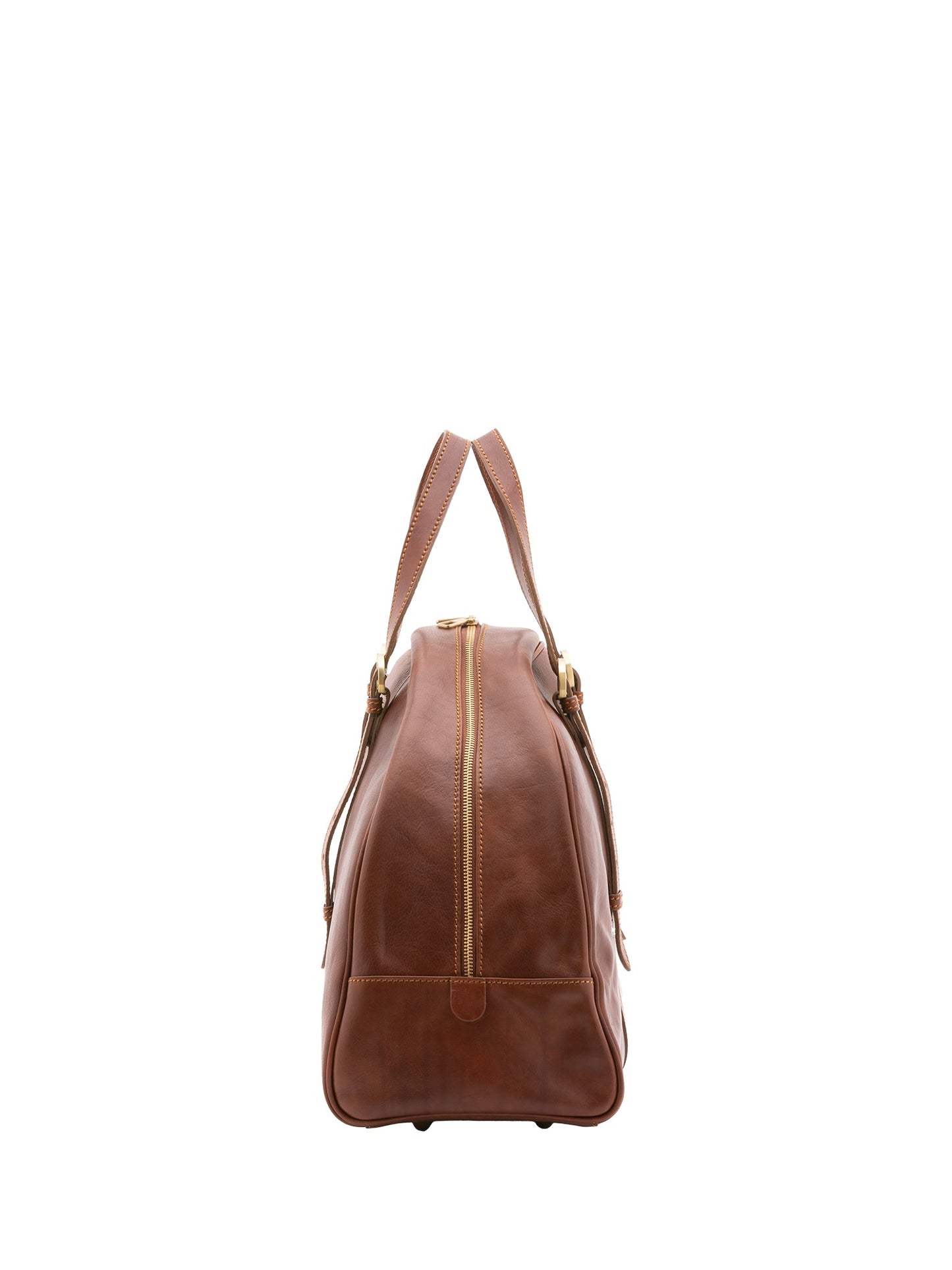 Borsa da viaggio unisex In Vera pelle Made in Italy 47x34x22 cm-2