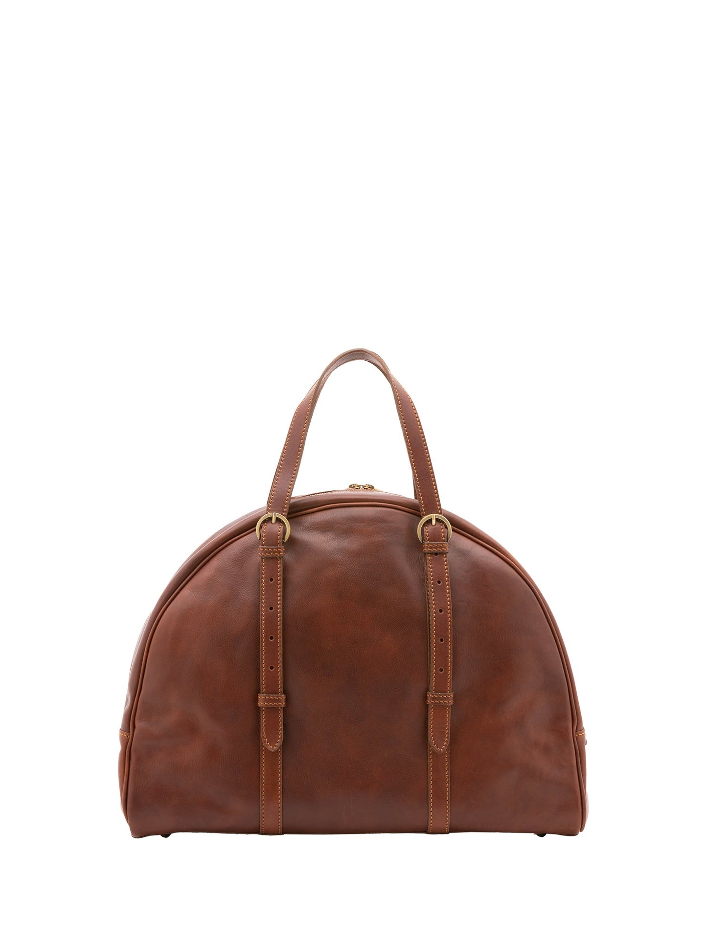 Borsa da viaggio unisex In Vera pelle Made in Italy 47x34x22 cm-3